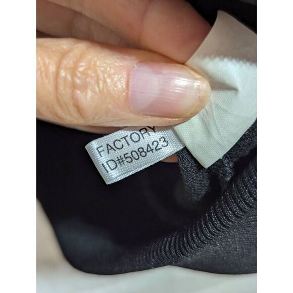 Express Ladies Black Full-Zip Front Warm-Up Reflective Striped Long-Sleeve Jacke - Picture 8 of 8